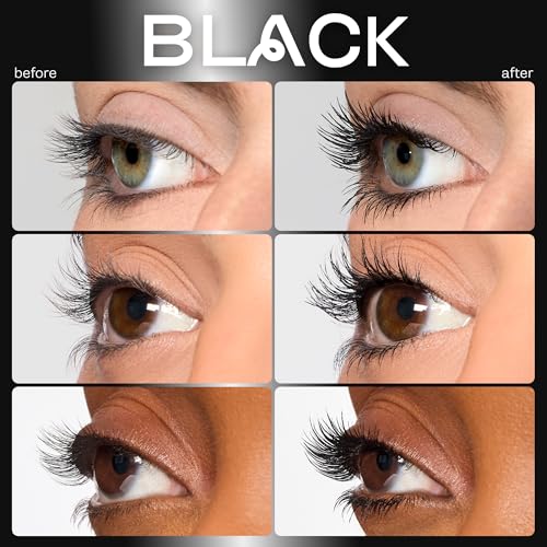 tartelette tubing mascara – Lash Extensions in a Tube, Easy-to-Remove Eye Makeup, Clinically Proven to Volumize & Curl, 24Hr Smudge-Proof Longwear, Vegan & Cruelty-Free, trav