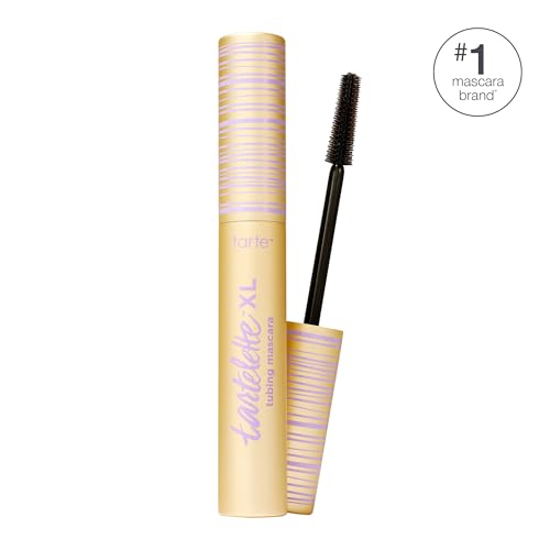 tartelette XL tubing mascara – Lash Extensions in a Tube with Peptide, Extra-Bold Buildable Length & Volume, Smudge-Proof Longwear, Easy-to-Remove, Vegan & Cruelty-Free, full