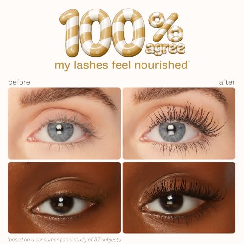 tartelette XL tubing mascara – Lash Extensions in a Tube with Peptide, Extra-Bold Buildable Length & Volume, Smudge-Proof Longwear, Easy-to-Remove, Vegan & Cruelty-Free, full