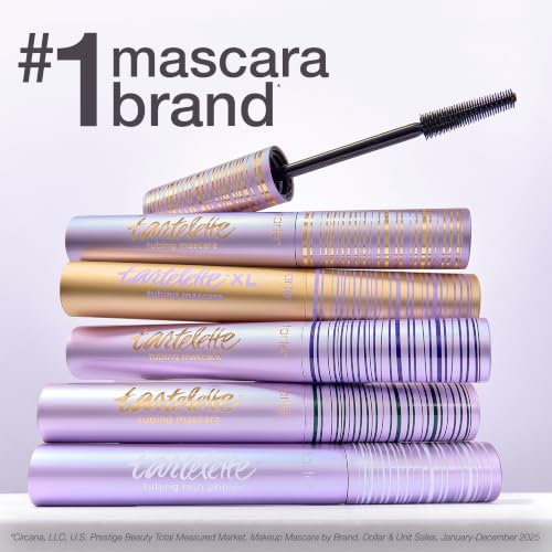 tartelette XL tubing mascara – Lash Extensions in a Tube with Peptide, Extra-Bold Buildable Length & Volume, Smudge-Proof Longwear, Easy-to-Remove, Vegan & Cruelty-Free, full