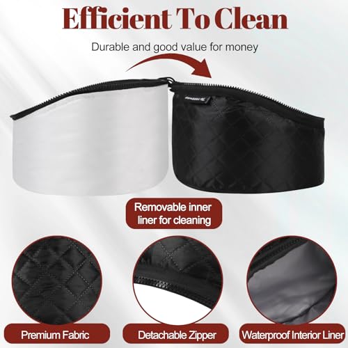 Hair Steamer for Deep Conditioning Upgraded Heat Cap 10-Level 3 Time Settings
