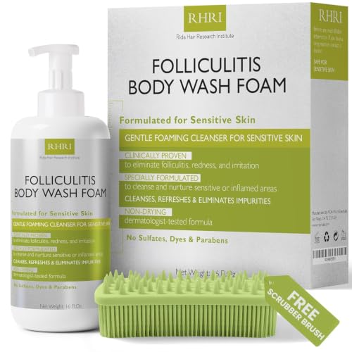 Folliculitis Treatment Folliculitis Body Wash for Redness & Irritation Care