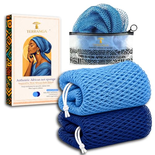 2-Pack African Net Sponge