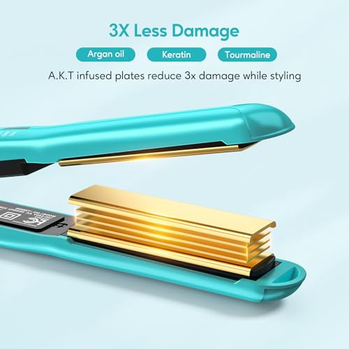 Mini Flat Iron Dual Voltage Travel Hair Straightener