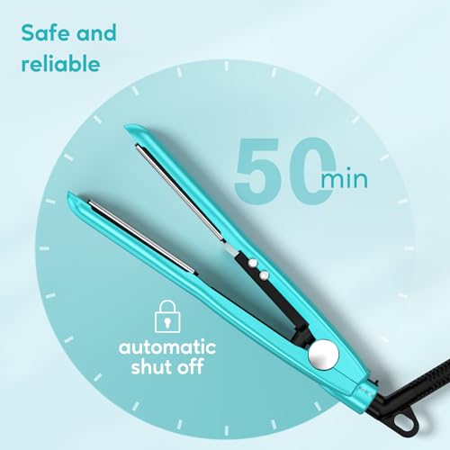 Mini Flat Iron Dual Voltage Travel Hair Straightener