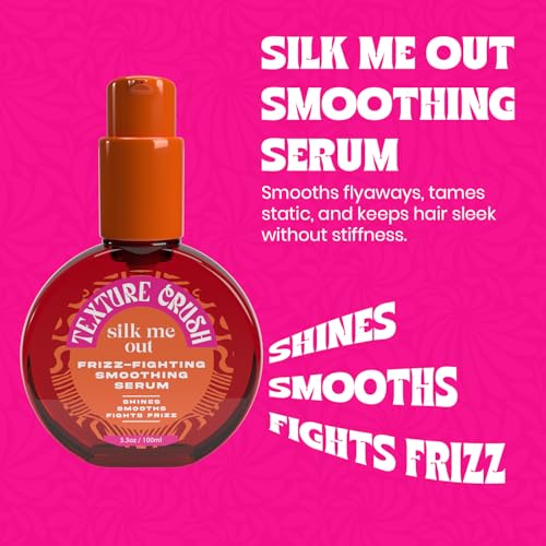 Silk Me Out Anti-Frizz Hair Serum, Humidity Resistant Shine