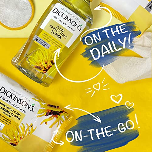 Alcohol-Free, Hydrating Lavender Witch Hazel Facial Toner with Aloe Vera Formula, Vegan, Dermatologist Tested and Recommended, 12 Oz (Packaging May Vary)