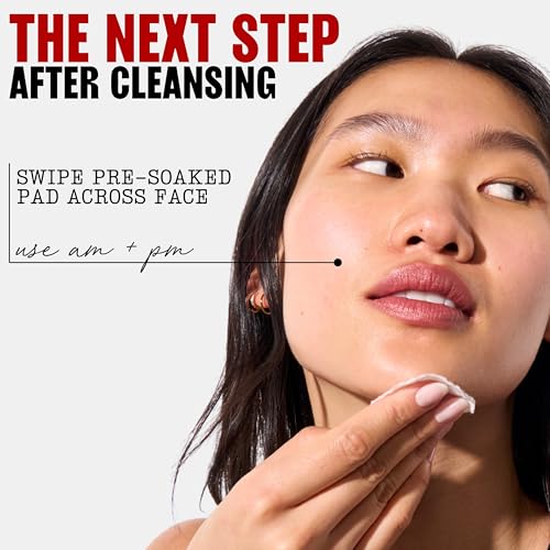 Exfoliating 2% AHA Toner Pads
