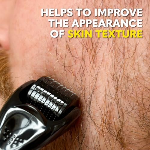 Derma Roller and Biotin Beard Balm Bundle