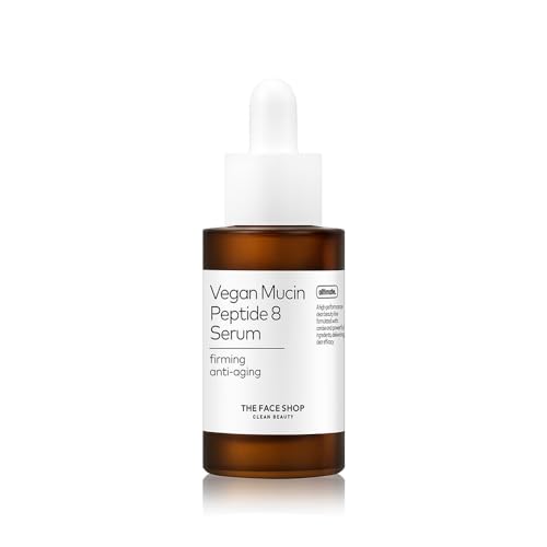 8 Peptide Serum, Vegan Mucin for Hydrating & Firming, Anti Aging Serum for All Skin Types, Korean Skin Care, 30ml/1.01 fl. oz