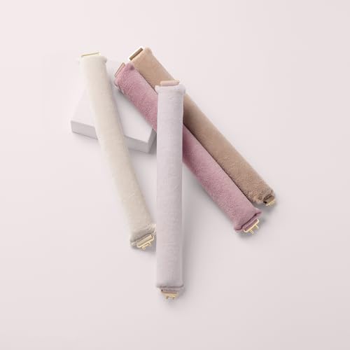 Volumizing Hair Rods for Overnight Curls No Heat Hair Rollers for Long or Medium Length Ha