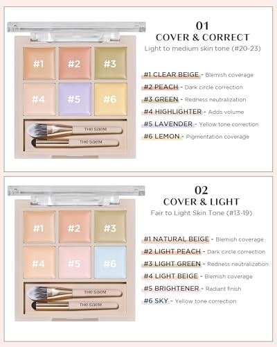 THESAEM Cover Perfection Concealer Palette
