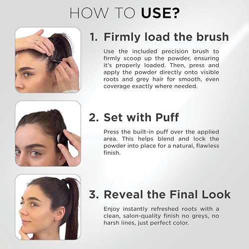 Root Touch Up Powder Water Resistant Set