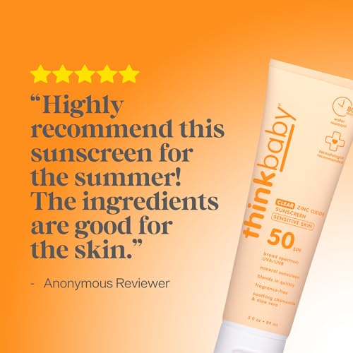 Baby Sunscreen for Sensitive Skin SPF 50