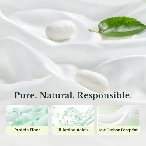 Queen Pearl White Silk Pillowcase