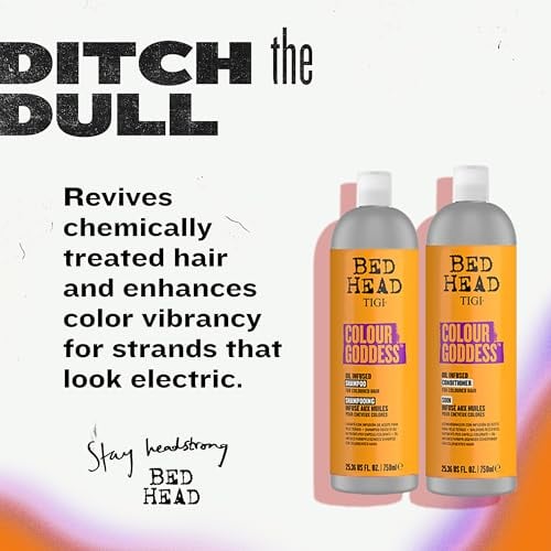 Bed Head Moisturizing Shampoo and Conditioner Set for dyed hair