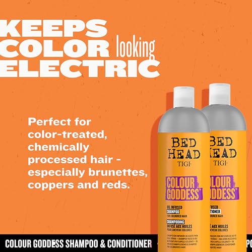 Bed Head Moisturizing Shampoo and Conditioner Set for dyed hair
