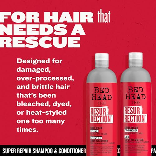 Bed Head Resurrection Hair Repair Shampoo and Conditioner Set for Dry