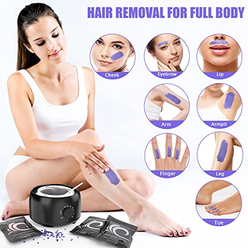 Waxing Kit - Wax Warmer for Hair Removal