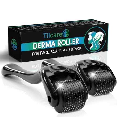 Beard and Hair Derma Roller 2 Pack 0.25mm