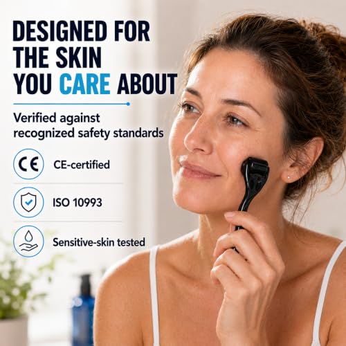 Beard and Hair Derma Roller 2 Pack 0.25mm
