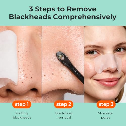 3-Step Melting Blackhead Nose Patches, 8 Pieces