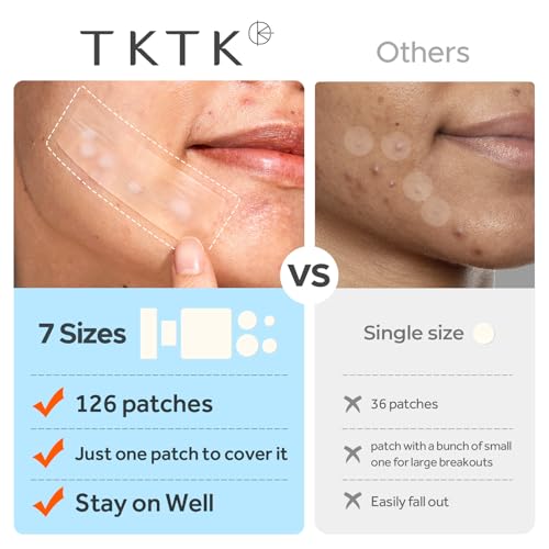 Large Pimple Patches for Face and Body 7 Sizes 126