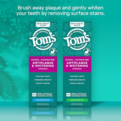 Antiplaque and Whitening Toothpaste