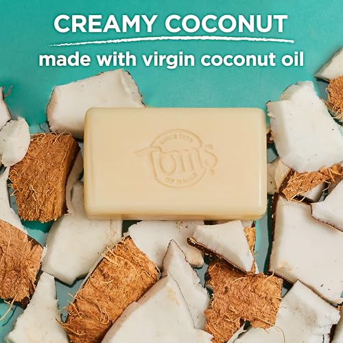 Natural Beauty Bar Soap, Creamy Coconut With Virgin Coconut Oil, 5 oz. 6-Pack (Packaging May Vary)