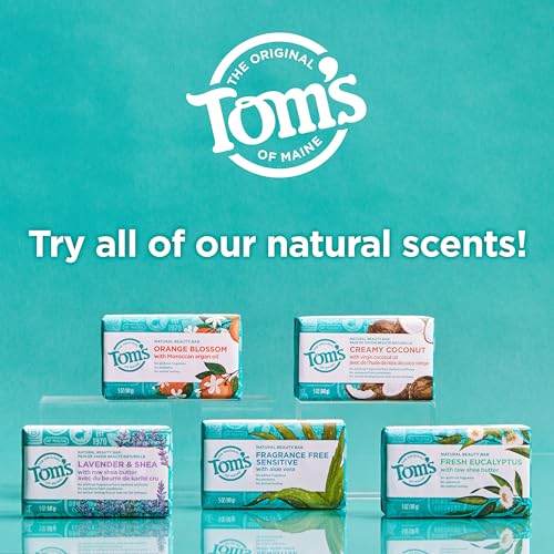 Natural Beauty Bar Soap, Fragrance Free, 5 oz (6 Pack)