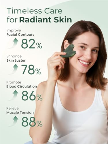 Natural Jade Gua Sha Facial Tool