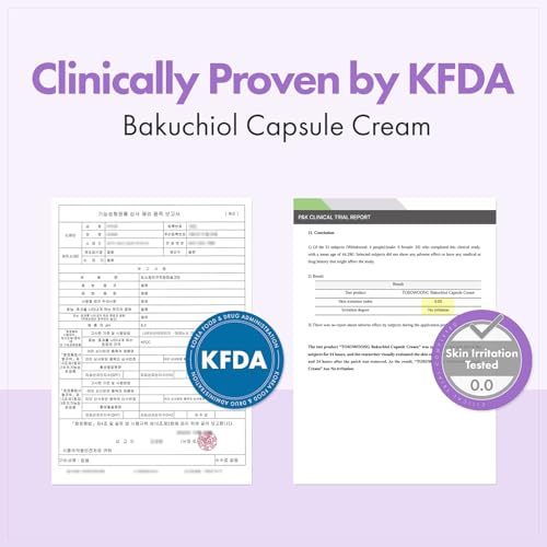 Bakuchiol Capsule Cream, Retinol Alternative, Wrinkles, Firming