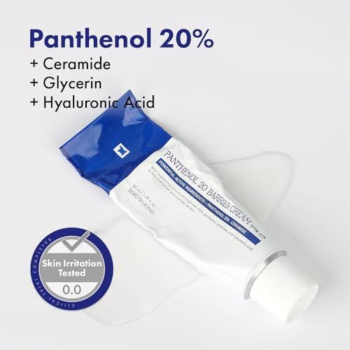 Panthenol 20% Barrier Cream for Soothing