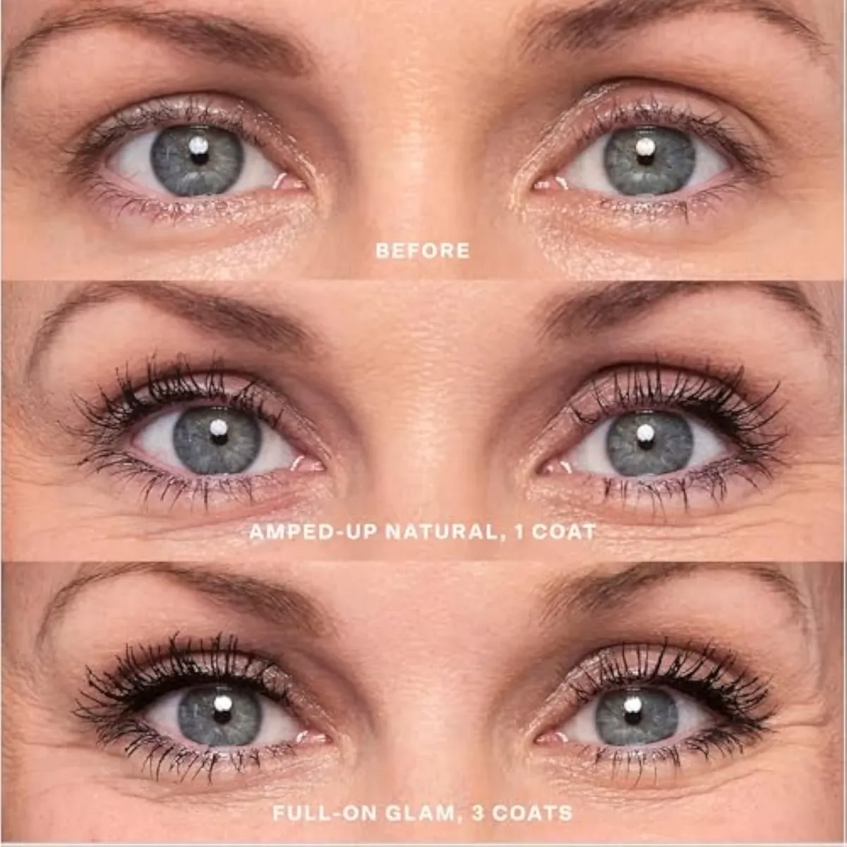 MakeWaves Vegan Black Mascara - Volumizing & Lengthening Mascara for Sensitive Eyes - With Aquaflex Technology for Humidity-Proof Lift - Hypoallergenic Eye Makeup - Jet (0