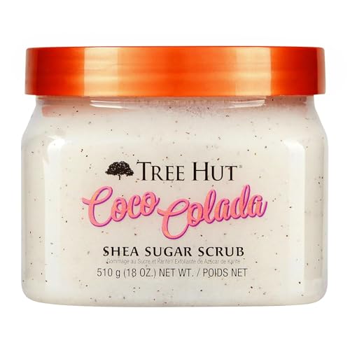 Coco Colada Body Scrub, Exfoliating Sugar Scrub, Vegan, 18 Oz