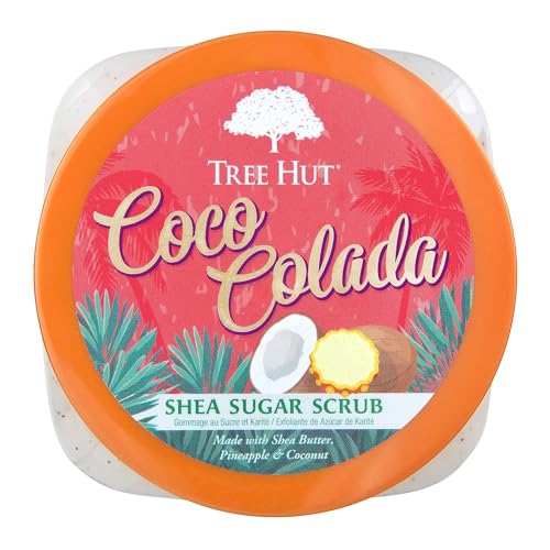 Coco Colada Body Scrub, Exfoliating Sugar Scrub, Vegan, 18 Oz