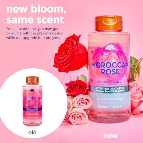Moroccan Rose Foaming Body Wash