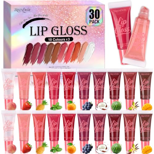 Lip Gloss and Lip Oil Bulk Set, 30 Pieces