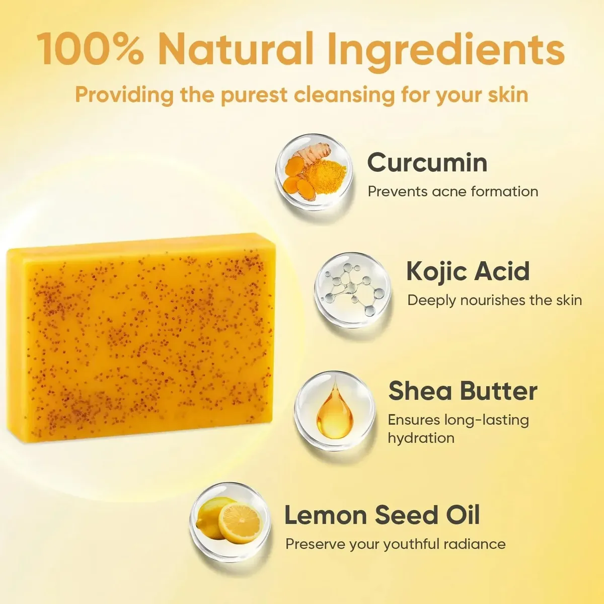 Turmeric & Kojic Acid Soap 5-Pack