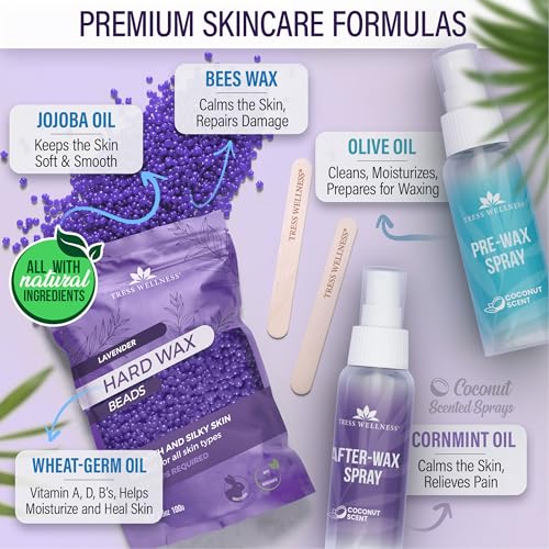 Award Winning Waxing Kit for Sensitive Skin