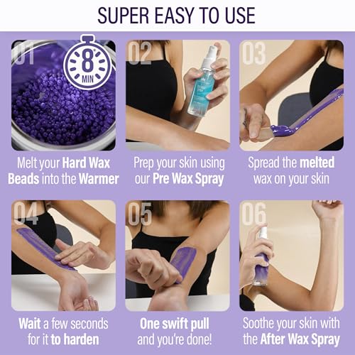 Award Winning Waxing Kit for Sensitive Skin