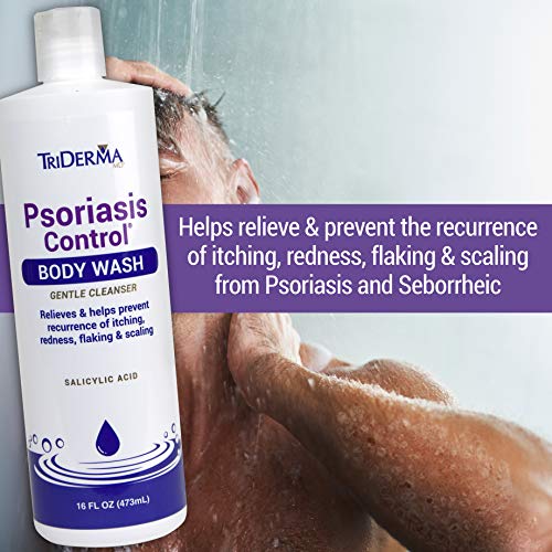 Psoriasis Control Body Wash - Gentle 2% Salicylic Acid Cleanser
