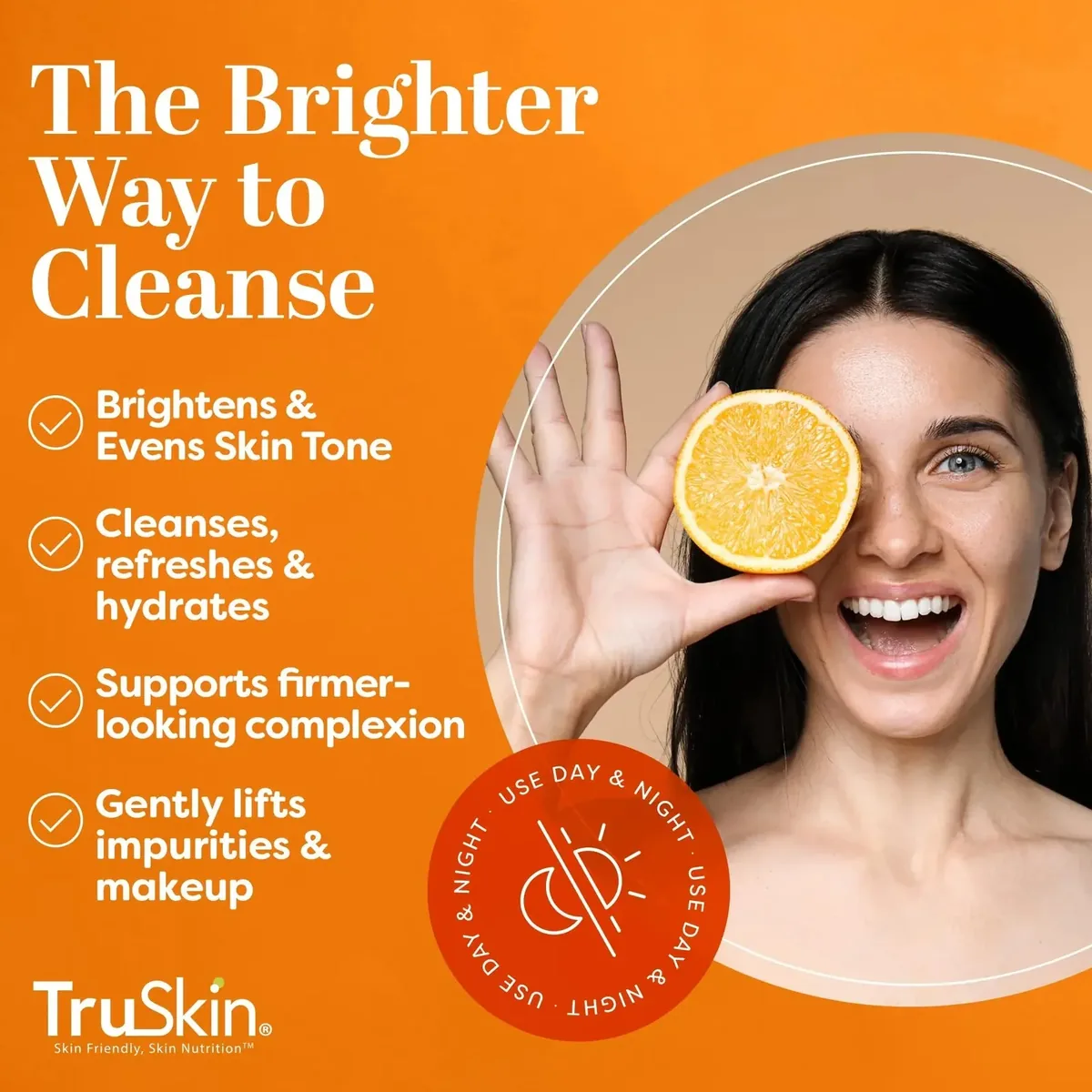 Vitamin C Face Cleanser with Vitamins C & E, Rosehip Oil, Aloe Vera 5 fl oz