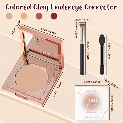 Colored Clay CC Undereye Corrector Red