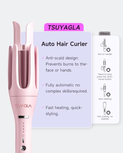 3 in 1 Automatic Curling Iron 1 1.25 1.5 Inch Barrels