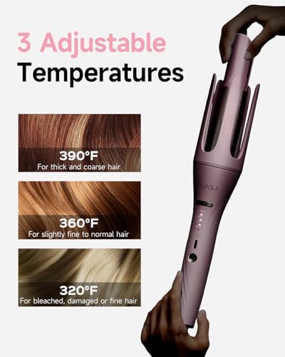 3 in 1 Automatic Curling Iron 1 1.25 1.5 Inch Barrels