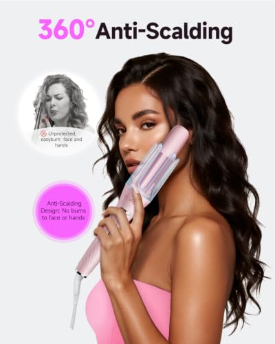 3 in 1 Automatic Curling Iron 1 1.25 1.5 Inch Barrels