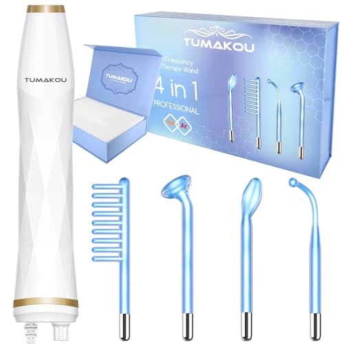 Blue High Frequency Facial Wand Device
