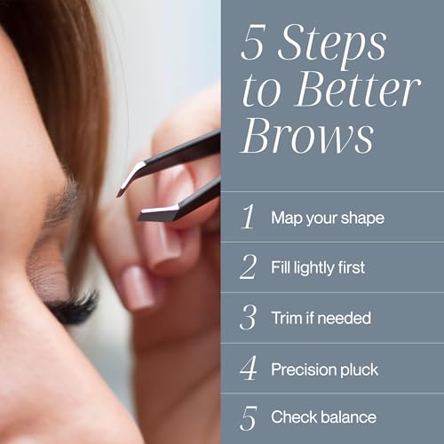 Precision Slant Eyebrow Tweezer