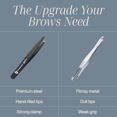 Precision Slant Eyebrow Tweezer